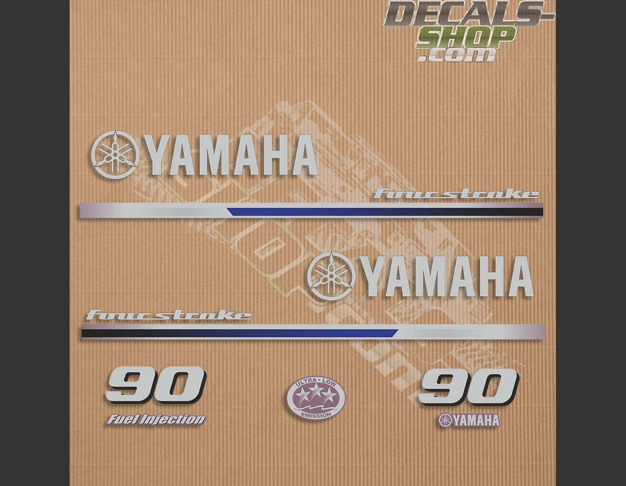 Yamaha 130hp Precson Blend V4 Outboard Engne Replacement De-cut Yamaha 130hp Precson Blend V4 Outboard Engne Replacement De-cut